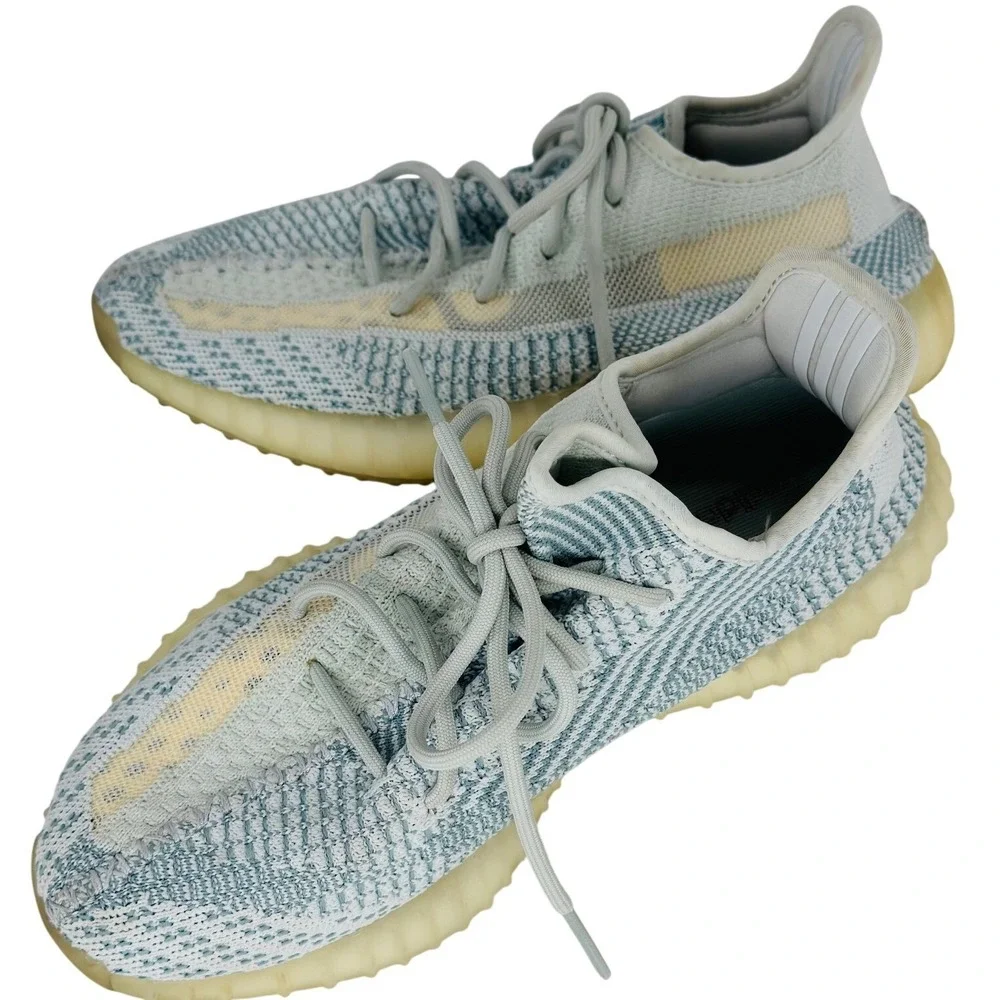 Adidas Yeezy Boost 350 V2 Cloud White Non-Reflective Men's 8 FW3043 EUC